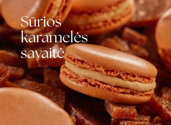SKONIŲ SAVAITĖS: SŪRI KARAMELĖ